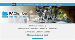 Desktop Screenshot of chamberdinner.com